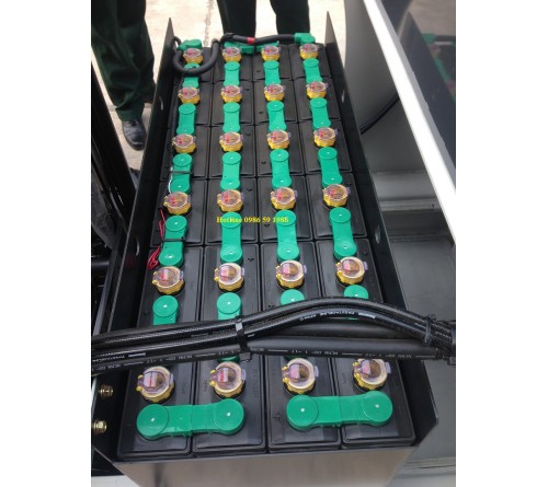 Ắc quy xe nâng 48V 280Ah - Bình điện xe nâng 48V 280AH - Model VSFL280 - Hitachi Nhật Bản - Sản xuất tại Thái Lan