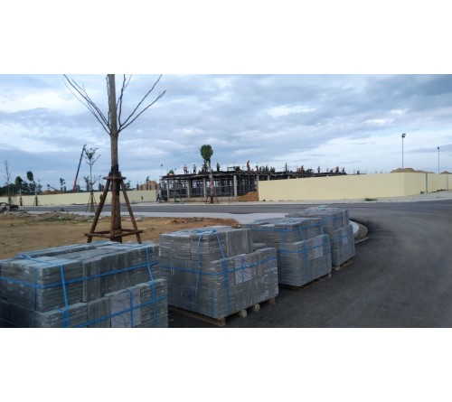 Cho thuê xe nâng tại công trường dự án Văn Phú Invest, TP Sầm Sơn, Thanh Hóa 06.2022