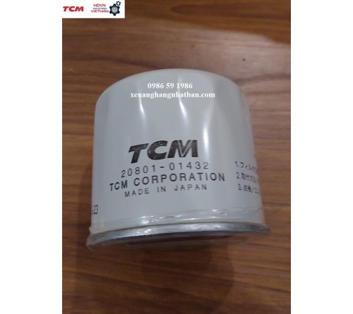 Lọc nhớt động cơ TCM 20801-01432 - Lọc xe nâng TCM 20801-01432