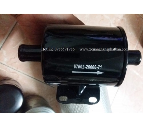 Lọc thủy lực xe nâng Toyota 8FD25, 8FD30 - Mã 67502-26600-71, 67502-U2230-71, 67502-F2180-71