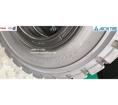 Lốp xe nâng 650-10 Aichi Nhật Bản 