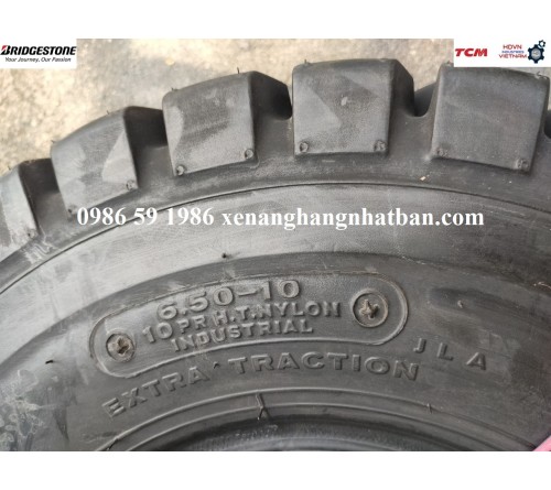 Lốp hơi 650-10 10PR JLA Bridgestone Nhật Bản