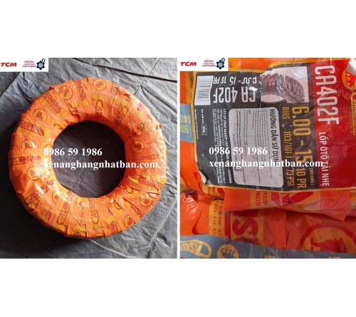 Lốp hơi 600-15 Casumina Việt Nam