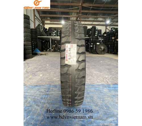 Lốp xe tải 825-16 18PR C886 Chengshin gai xuôi