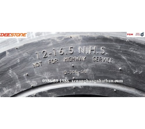 Lốp 12-16.5 Deestone D304 12PR