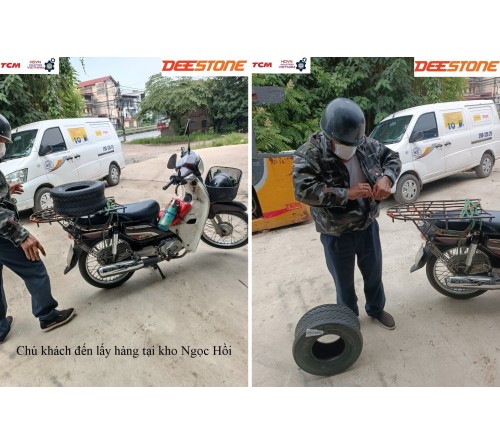 Lốp Deestone 18x8.5-8 - Lốp không săm - Lốp xe gôn