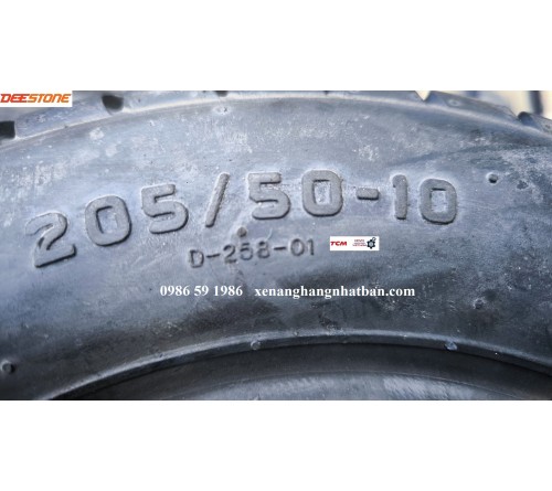 Lốp Deestone 205/50-10 - Lốp xe golf - Lốp xe điện - Lốp không săm