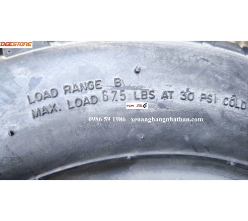 Lốp Deestone 205/50-10 - Lốp xe golf - Lốp xe điện - Lốp không săm