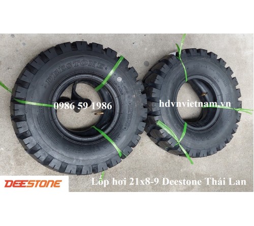 Lốp Deestone 21x8-9 - Lốp hơi 21x8-9  - Lốp xe nâng điện 2 tấn, 2.5 tấn - Deestone Thái Lan