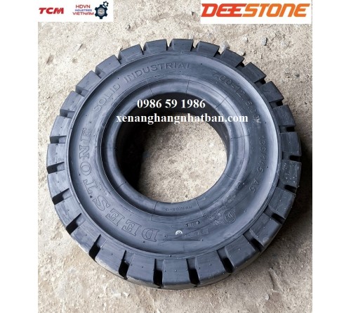 Lốp đặc Deestone 7.00-12/5.00 - Lốp xe nâng 2 tấn 2.5 tấn - Lốp xe nâng 4 tấn 5 tấn