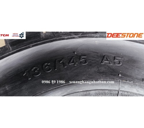 Lốp đặc Deestone 7.00-12/5.00 - Lốp xe nâng 2 tấn 2.5 tấn - Lốp xe nâng 4 tấn 5 tấn