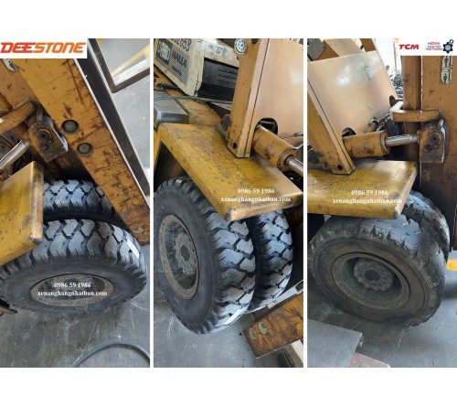 Lốp Deestone 8.25-15-14PR - Lốp hơi 825-15 - Lốp xe nâng 5-6-7 tấn - DEESTONE Thái Lan