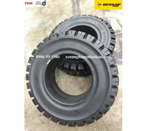 Lốp đặc 250-15 Dunlop - Thái Lan