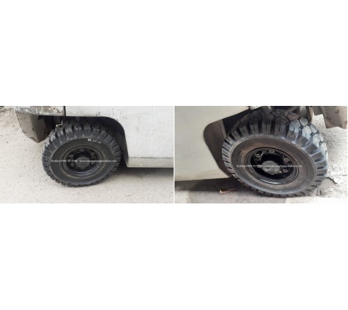 Lốp Đặc 5.00-8 Hãng DUNLOP - Thái Lan