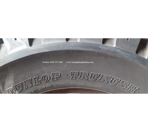 Lốp đặc 7.50-16 hãng Dunlop 