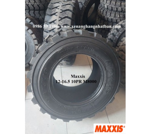 Lốp 12-16.5 Maxxis M8000 10PR