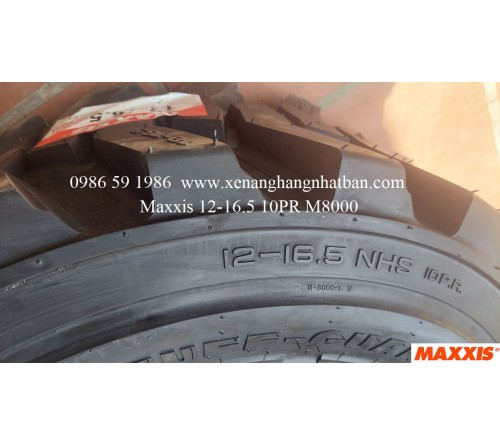 Lốp 12-16.5 Maxxis M8000 10PR