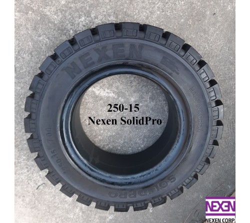 Lốp Đặc 250-15 Nexen SolidPro - Lốp xe nâng 3.5 tấn