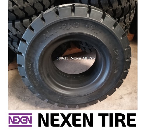 Lốp đặc 300-15 Nexen All Pro - Lốp xe nâng 5 tấn