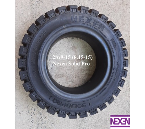Lốp Đặc 815-15 (28x9-15) Nexen Solid Pro