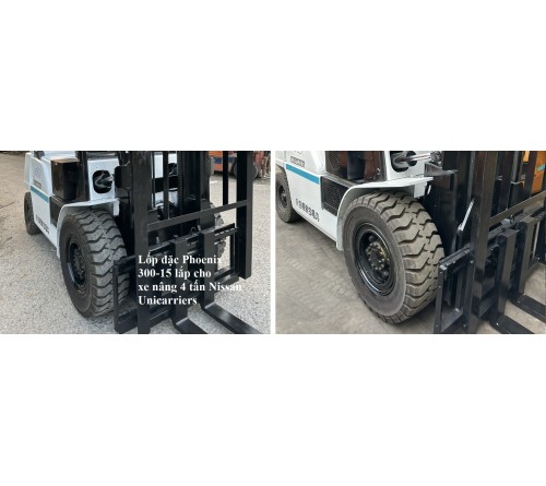 Lốp đặc 300-15 Phoenix Thái Lan