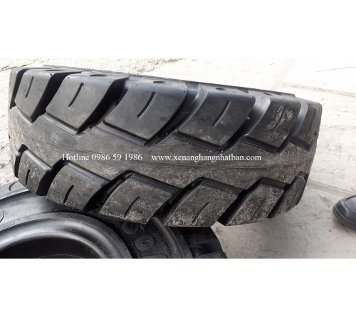 Lốp đặc 23x9-10 Soli Max - Sản xuất tại Sri Lanka - Mới 100%