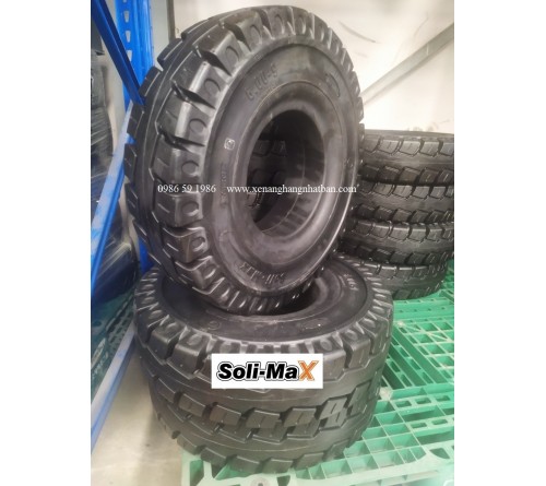 Lốp đặc 6.00-9 Soli Max - Sản xuất tại Sri Lanka - Mới 100%