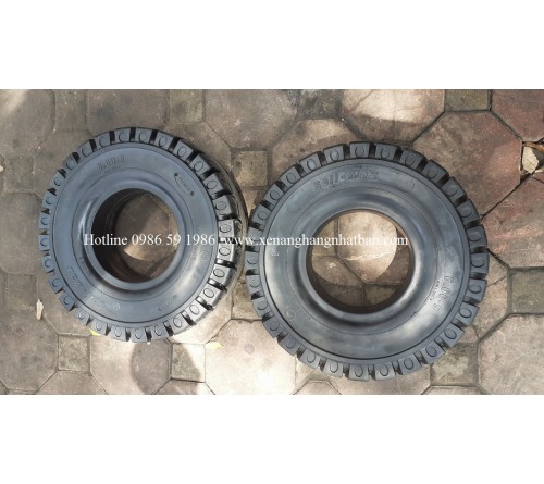 Lốp đặc 6.00-9 Soli Max - Sản xuất tại Sri Lanka - Mới 100%