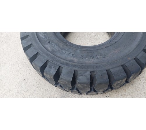 Lốp đặc 5.00-8 Solid Plus Thái Lan - Lốp xe nâng 1.5 tấn, 1.8 tấn