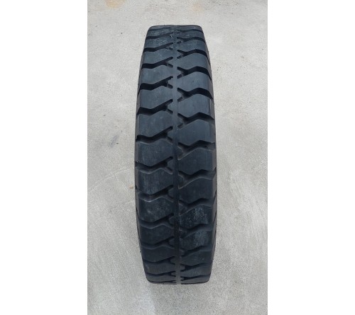 Lốp đặc 6.00-15 Solid Plus Thái Lan - Lốp kép lốp trước xe nâng 3 tấn