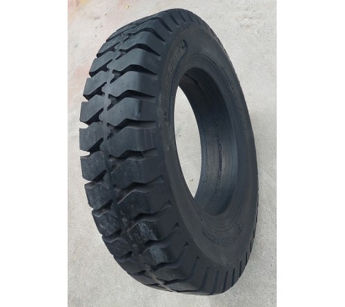 Lốp đặc 6.00-15 Solid Plus Thái Lan - Lốp kép lốp trước xe nâng 3 tấn