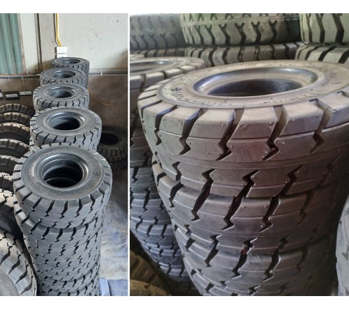 Lốp đặc 5.00-8 Thunder Pro Thái Lan - Lốp xe nâng 1.5 tấn, 1.8 tấn