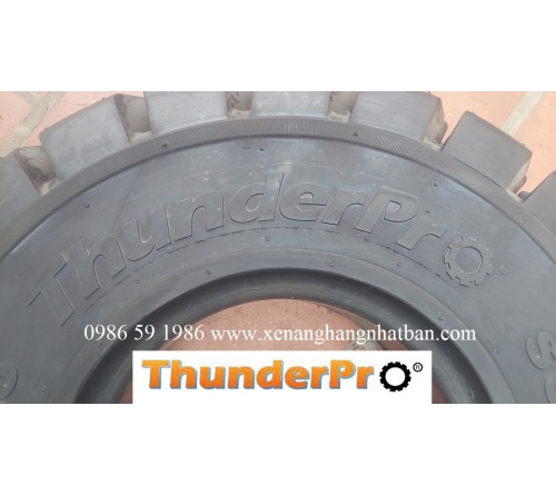 Lốp đặc 6.50-10 Thunder Pro Thái Lan - Lốp xe nâng 3 tấn, 3.5 tấn
