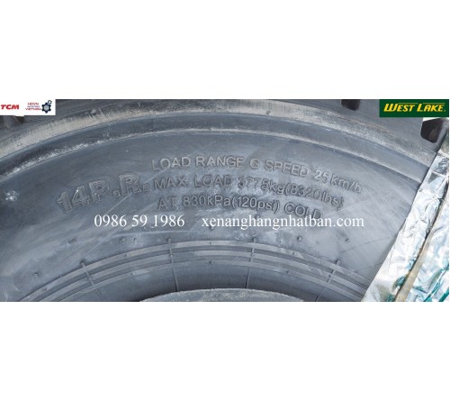 Lốp hơi 8.25-15 CL621 Westlake Thái Lan