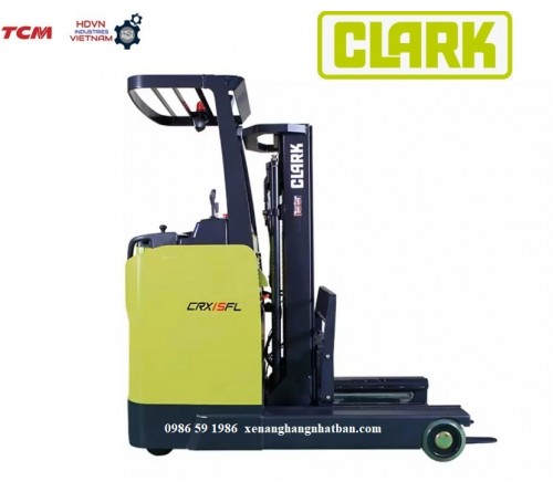 Bánh PU xe nâng điện đứng lái Clark Hàn Quốc CRX10-13-14-15-18-20-25FL 