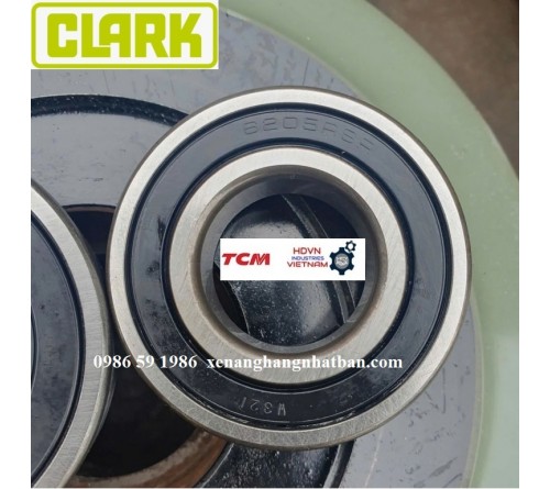 Bánh PU xe nâng điện đứng lái Clark Hàn Quốc CRX10-13-14-15-18-20-25FL 