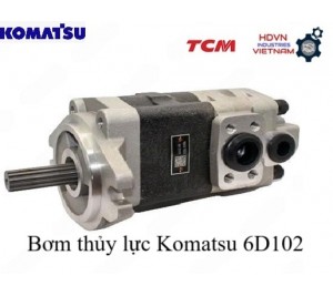 Bơm thủy lực xe nâng Komatsu FD35W-7 máy 6D102