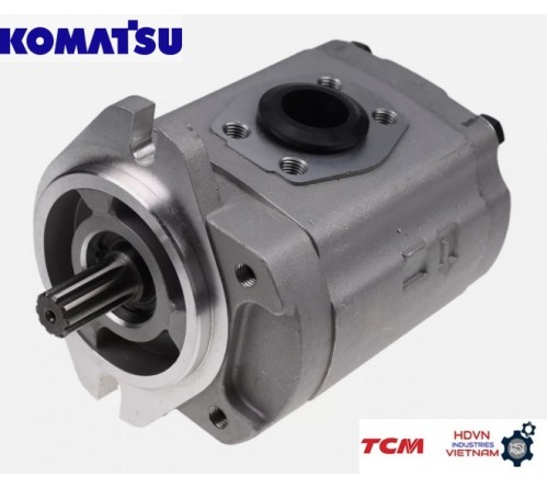 Bơm thủy lực xe nâng Komatsu FD25-11 FD30-11 động cơ 4D95 4D95L. Mã part 37B-1KB-2020, 37B-1KB-2021