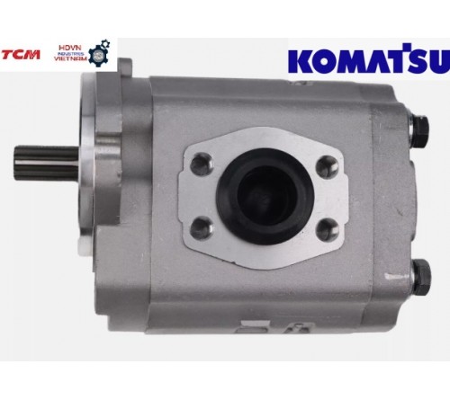 Bơm thủy lực xe nâng Komatsu FD25-11 FD30-11 động cơ 4D95 4D95L. Mã part 37B-1KB-2020, 37B-1KB-2021