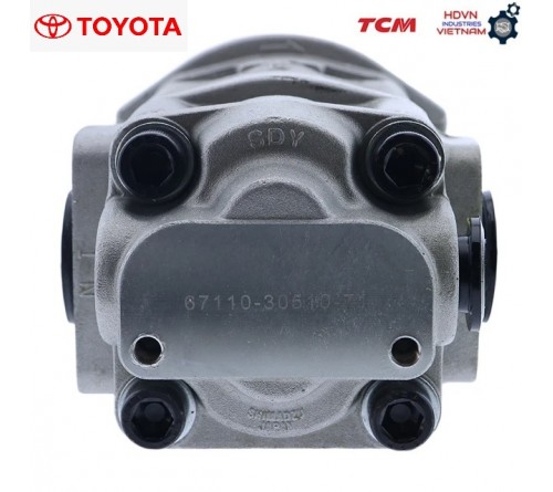 Bơm thủy lực xe nâng Toyota 3.5 tấn 4 tấn 4.5 tấn 5 tấn. P/N 67110-30520-71