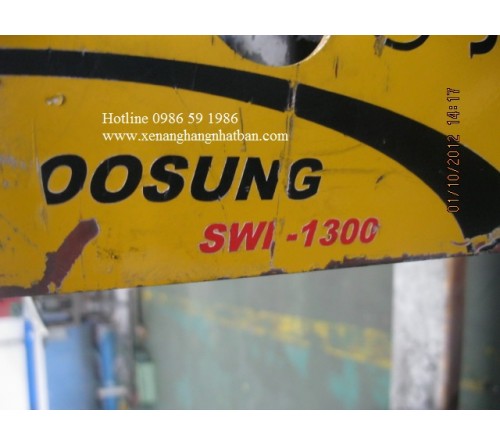 Sửa Chữa Xe Nâng Điện Soosung Hàn Quốc SWP-1300 Bị Cháy