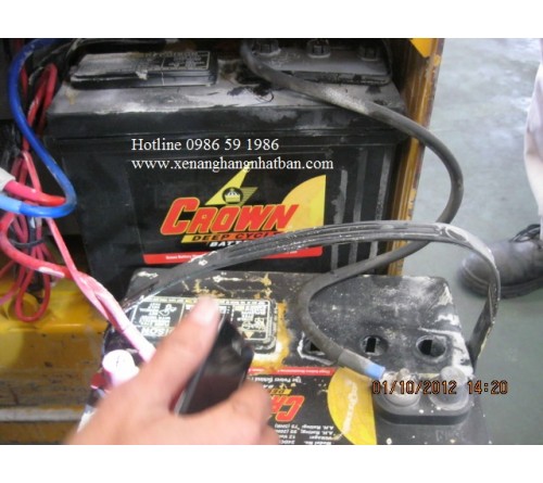 Sửa Chữa Xe Nâng Điện Soosung Hàn Quốc SWP-1300 Bị Cháy