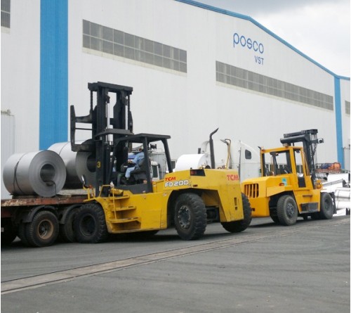 Xe Nâng 16 tấn - 18 tấn - 20 tấn - 23 tấn TCM Nhật Bản