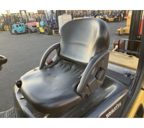 Xe nâng Nhật bãi 2.5 tấn Komatsu FD25T-17 4D94LE, chiều cao nâng 4m, dịch giá, SX tại Nhật Bản 2012