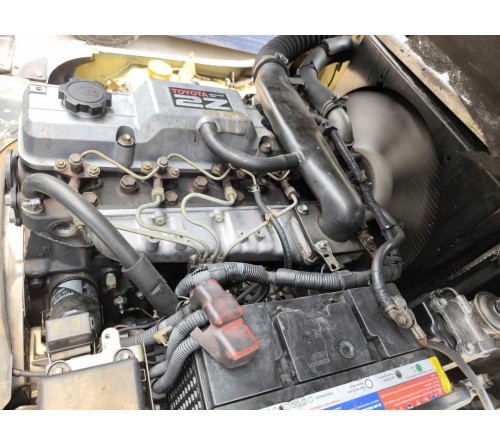 Xe nâng 3 tấn chui công Toyota 7FD30 dịch càng máy 2Z bàn giao nhà máy Thủy Nguyên Hải Phòng