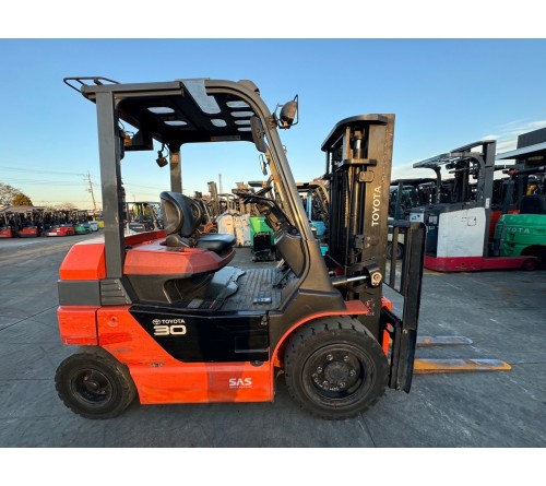 Xe nâng điện 3 tấn Toyota 8FB30 dịch giá 2019 đã qua sử dụng