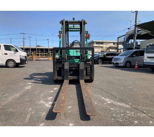 Xe nâng cũ 4 tấn Mitsubishi FD40NT F19D dịch giá động cơ S6S, sản xuất năm 2014 tại Nhật Bản