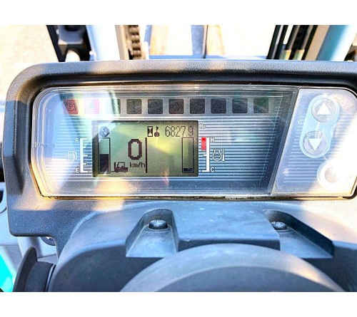 Xe nâng cũ 4 tấn Mitsubishi FD40NT F19D dịch giá động cơ S6S, sản xuất năm 2014 tại Nhật Bản