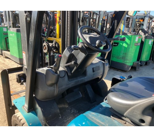 Xe nâng điện 2.5 tấn chui công Sumitomo 51FB25PXIII, đã qua sử dụng, sản xuất tại Nhật Bản năm 2017