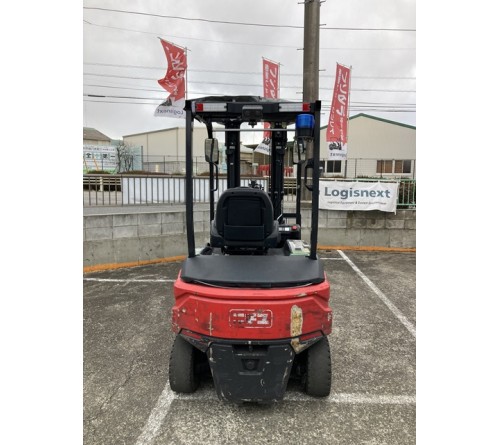 Xe nâng điện ngồi lái 2 tấn Nichiyu FB20PN chui công dịch giá 5 mét, bình điện Lifttop 4YM-VSI565-13AR, đời cao 2020, đã qua sử dụng